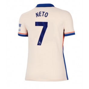 Chelsea Pedro Neto #7 Bortatröja Dam 2024-25 Kortärmad